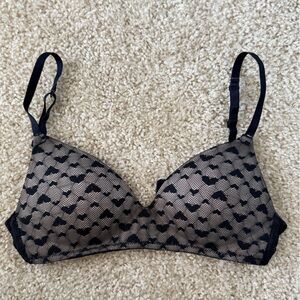 Parisian Works Black Lace Bralette